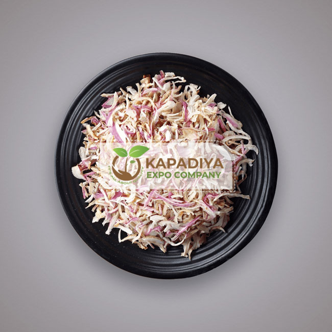 Dehydrated Pink Onion Flakes